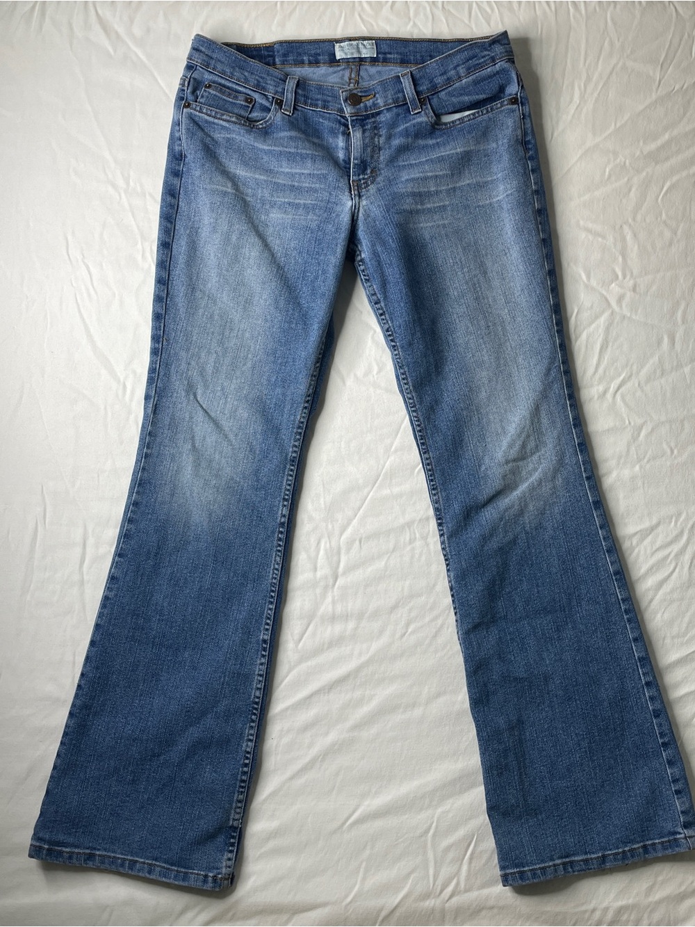 American Eagle Jeans Women's Size 10 Mid Rise Bootcut Denim Indie Boho Y2K